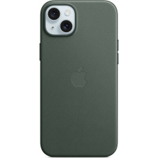 Apple kryt z tkaniny FineWoven s MagSafe na iPhone 15 Plus listově zelený