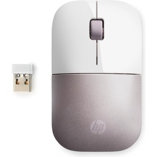 HP Z3700 bezdrátová myš bílá / růžová