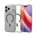Spigen Ultra Hybrid MagSafe kryt iPhone 17 Pro Max clear graphite