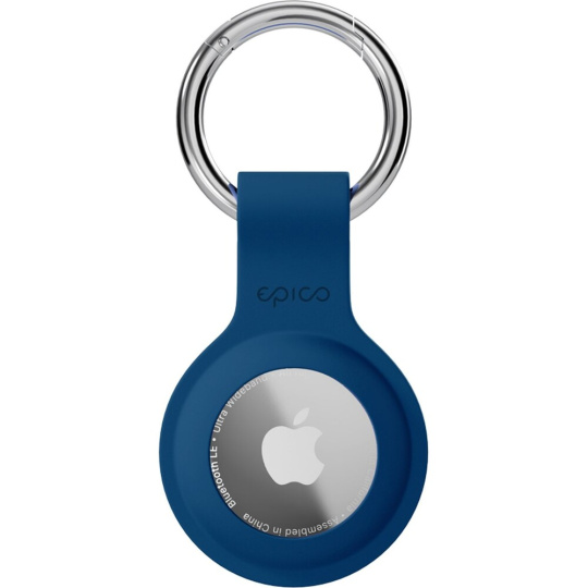 Epico silikonové pouzdro s plnou zadní stranou pro AirTag tmavě modré Epico silikonové pouzdro s plnou zadní stranou pro AirTag tmavě modré
