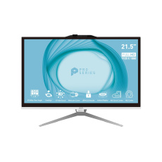 MSI PC AIO PRO AP222T 14M-623EU, Pentium G7400, 21.5" FHD Touch,8GB,128 GB SSD,Intel UHD,W11Pro,White