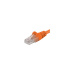 PremiumCord RJ45/RJ45 Cat5e UTP patch kabel 3m oranžový