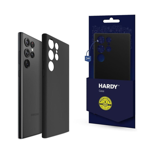 3mk Hardy Silicone MagCase kryt Samsung Galaxy S24 Ultra černý