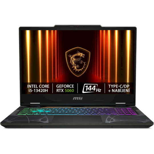 MSI Cyborg 15 (B13WFKG-478XCZ) černý