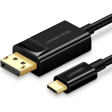 UGREEN USB-C/DisplayPort kabel, 1,5 metru, černý