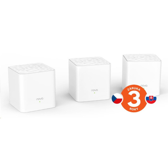 Tenda MW3 (3-pack) Wireless AC1200  Whole Home Mesh WiFi System