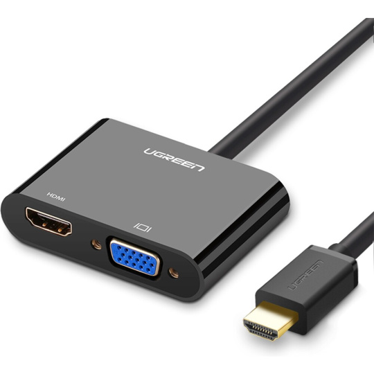 UGREEN redukce z HDMI na HDMI/VGA