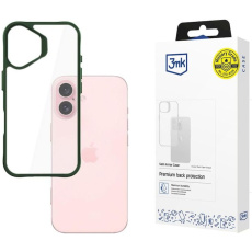 3mk ochranný kryt Satin Armor Case+ pro Apple iPhone 16 zelený
