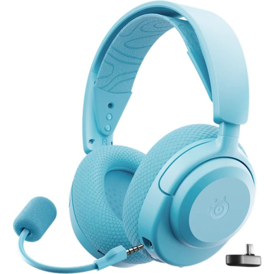SteelSeries Arctis Nova 3X bezdrátová herní sluchátka modrá