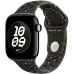 Apple Watch 42/41/40/38mm Midnight Black sportovní řemínek Nike S/M