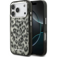Karl Lagerfeld IML Leopard MagSafe kryt iPhone 17 Pro hnědý