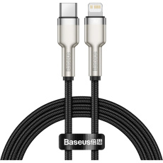 Baseus Cafule USB-C/Lightning napájecí kabel 20W 1m černý