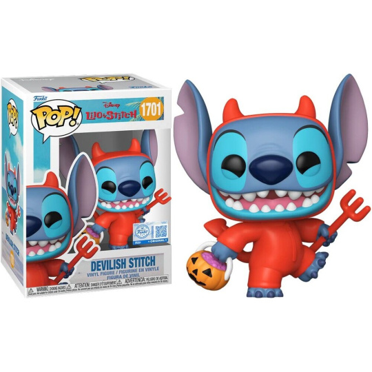 Funko POP! #1701  Disney: Lilo & Stitch - Stitch as Devil (Šance na chase)