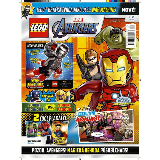 Časopis LEGO Marvel 2/2024 – Avengers 1/2024