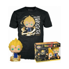 Funko POP! & Tee: Dragon Ball Z - Majin Vegeta (GITD) XL