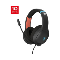 Turtle Beach Airlite Fit herní sluchátka pro Nintendo Switch 2 červeno-černá