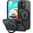 Torras Ostand Pro MagSafe kryt iPhone 17 black