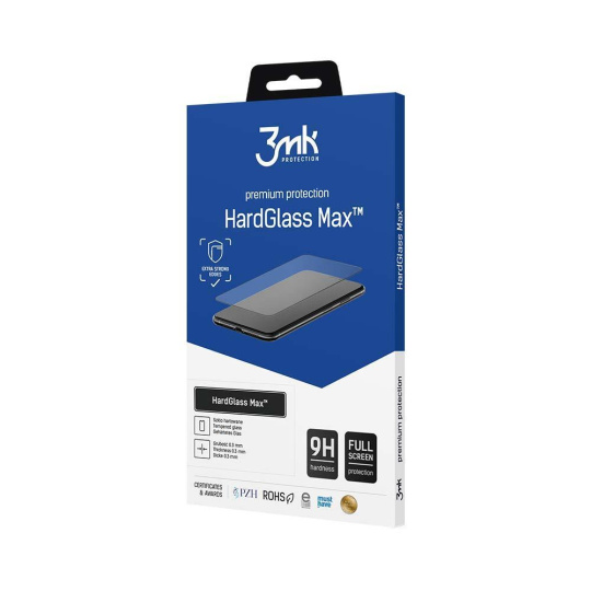 3mk tvrzené sklo HardGlass MAX pro Xiaomi 13, černá