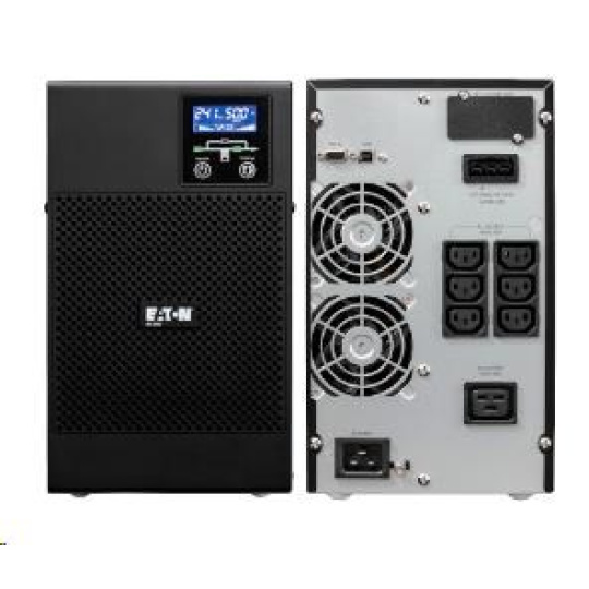 Eaton -poškozený obal, nové- 9E3000I, UPS 3000VA / 2400W, LCD, tower Eaton -poškozený obal, nové- 9E3000I, UPS 3000VA / 2400W, LCD, tower