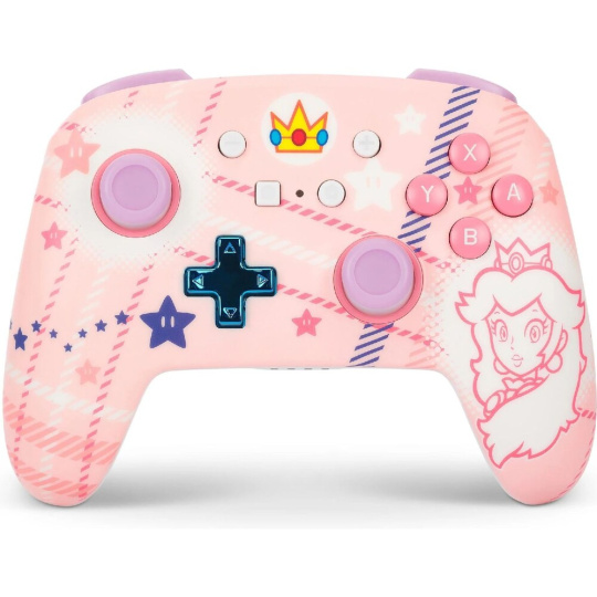 PowerA Enhanced bezdrátový herní ovladač pro Nintendo Switch (OLED, Switch, Lite) Princess Peach