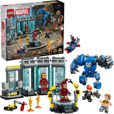 LEGO Marvel 76315 Iron Man a jeho laboratoř: Síň brnění