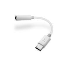 FIXED LINK USB-C 3,5mm redukce s DAC čipem bílá