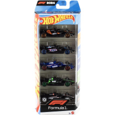 Mattel Hot Wheels Formule 1 - Sada angličáků (5ks)
