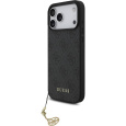 Guess 4G Charm kryt iPhone 17 Pro Max šedý