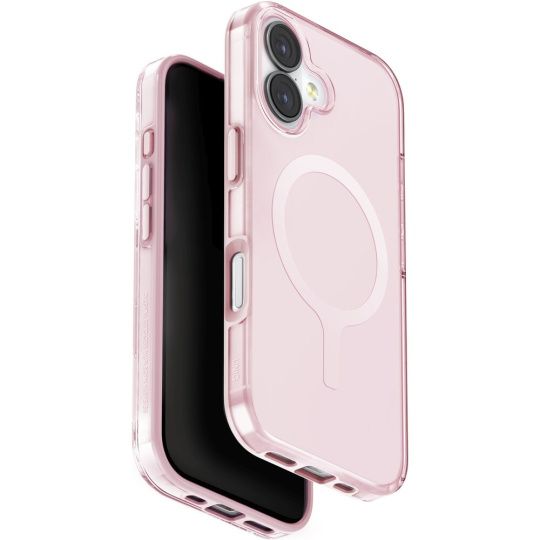 UNIQ MagClick Clario MagSafe kryt iPhone 17 Primrose Pink