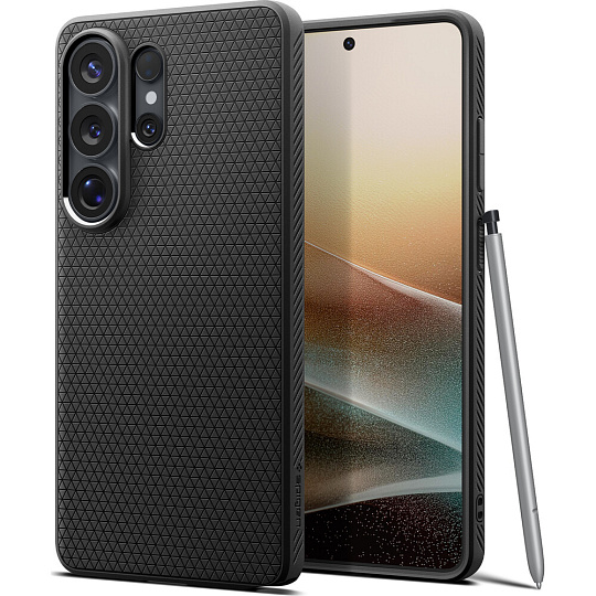 Spigen Liquid Air kryt Samsung Galaxy S26 Ultra matně černý Spigen Liquid Air kryt Samsung Galaxy S26 Ultra matně černý