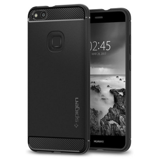 Ochranný kryt (TPU) Spingen Rugged Armor pro HUAWEI P10 LITE - Black Ochranný kryt (TPU) Spingen Rugged Armor pro HUAWEI P10 LITE - Black