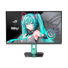 ASUS LCD ROG Strix XG27ACMEG-G Hatsune Miku Edition, 27" 2560x1440, 400nits, 1ms, 260Hz, USB, DP, HDMI, Audio, Vesa ASUS LCD ROG Strix XG27ACMEG-G Hatsune Miku Edition, 27" 2560x1440, 400nits, 1ms, 260Hz, USB, DP, HDMI, Audio, Vesa