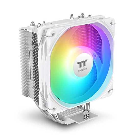 BAZAR - THERMALTAKE Chladič CPU UX400 ARGB, 1x120mm, LGA1851, AM5, bílá - Poškozený obal (Komplet)