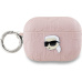 Karl Lagerfeld PU Embossed Karl Head pouzdro AirPods Pro 2 růžové