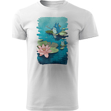 Tričko Totoro - Fishing in the Pond L