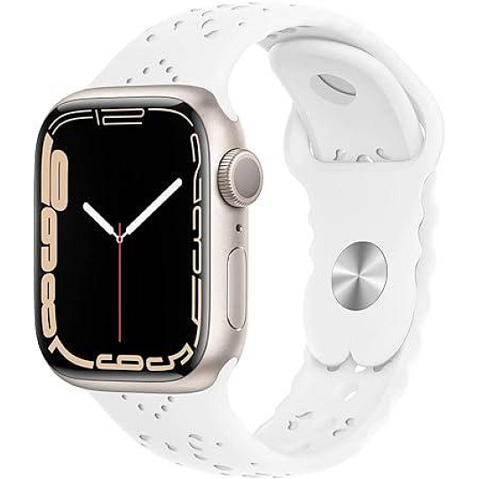 COTECi silikonový sportovní náramek pro Apple watch 38 / 40 mm tmavě zelený