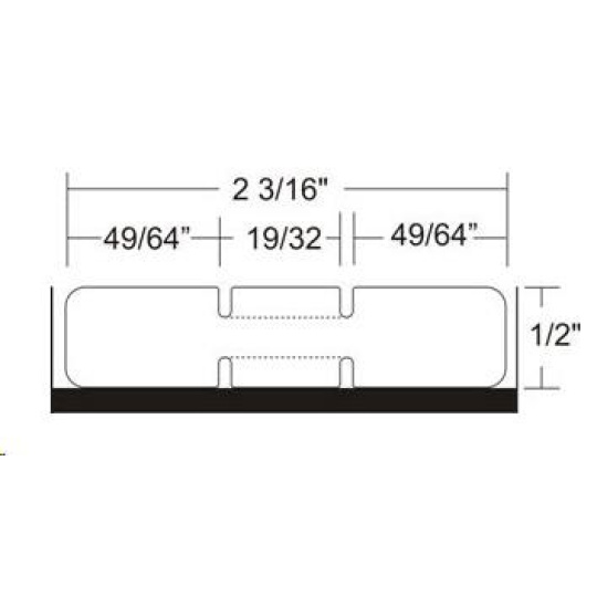 Zebra ZipShip 8000D Jewelry, label roll, synthetic, 56x13mm