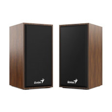 Genius SP-HF180 dřevěné reproduktory 2.0 hnědé