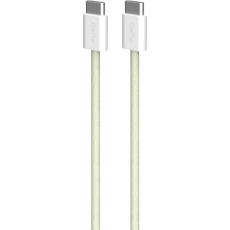 PURO Fabrik 2.0 USB-C/USB-C kabel (60W) 1,5 m, žlutý