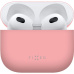 FIXED Silky ultratenké silikonové pouzdro Apple Airpods 3 růžové