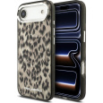 Karl Lagerfeld IML Leopard MagSafe Zadní Kryt pro iPhone Air hnědý