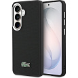 Lacoste Petit Pique Metal Logo Magnetic kryt Samsung Galaxy S26 černý
