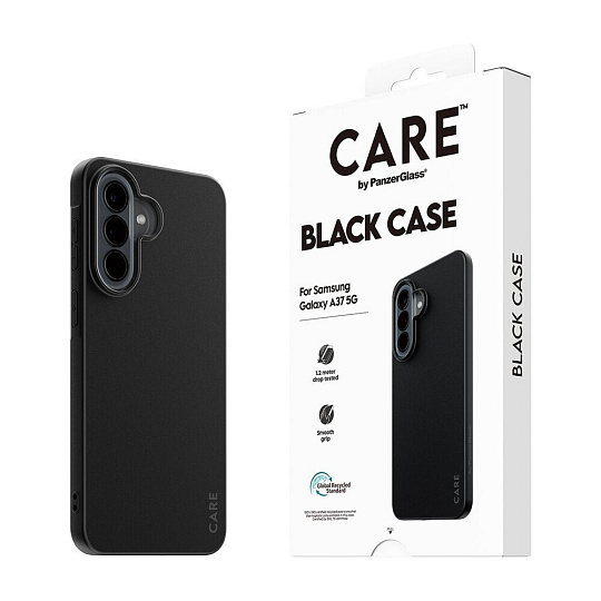 PanzerGlass® CARE Black Case kryt Samsung Galaxy A37 černý