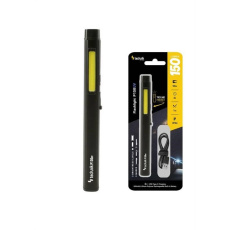 Technik Flashlight P150UV nabíjecí inspekční svítilna 150lm LED COB kovová s UV světlem