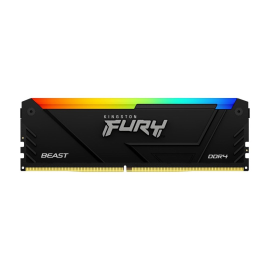 KINGSTON DIMM DDR4 16GB 3600MT/s CL18 FURY Beast RGB, XMP