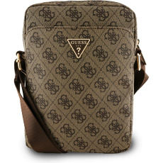 Guess PU 4G Triangle Logo taška 8" hnědá