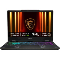 MSI Cyborg 15 (B13WEKG-477CZ) RTX 5050 černý MSI Cyborg 15 (B13WEKG-477CZ) RTX 5050 černý