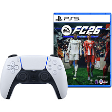 DualSense Wireless Controller bílý + EA Sports FC 26 (PS5)