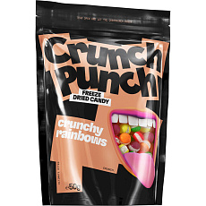 Mrazem sušené bonbony Crunch Punch - Crunchy Rainbows 50 g