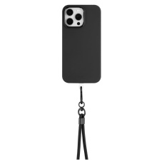 FIXED NeckUni univerzální šňůrka pro telefony se zadním krytem černá FIXED NeckUni univerzální šňůrka pro telefony se zadním krytem černá